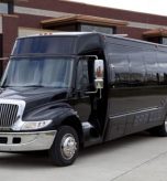 Luxury black car service for private transportation