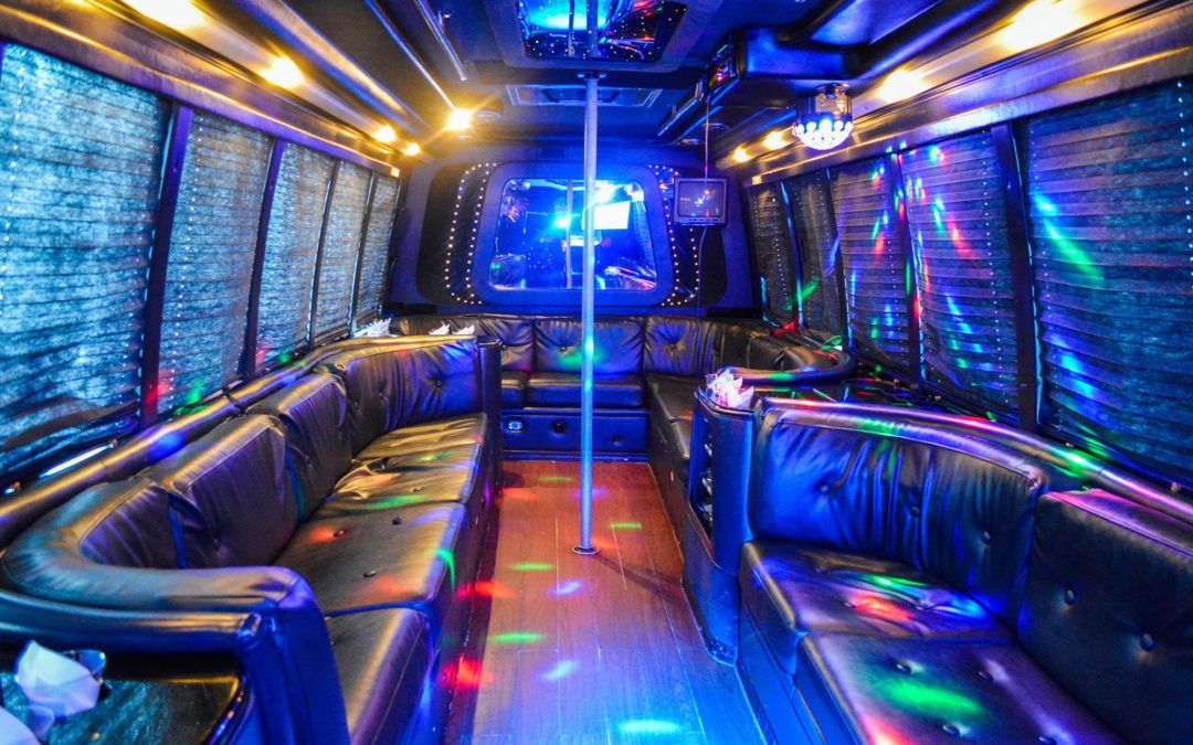 Party Bus Interior Seating 20 Passenger