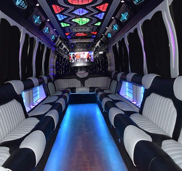 Event transportation with LA party bus rental