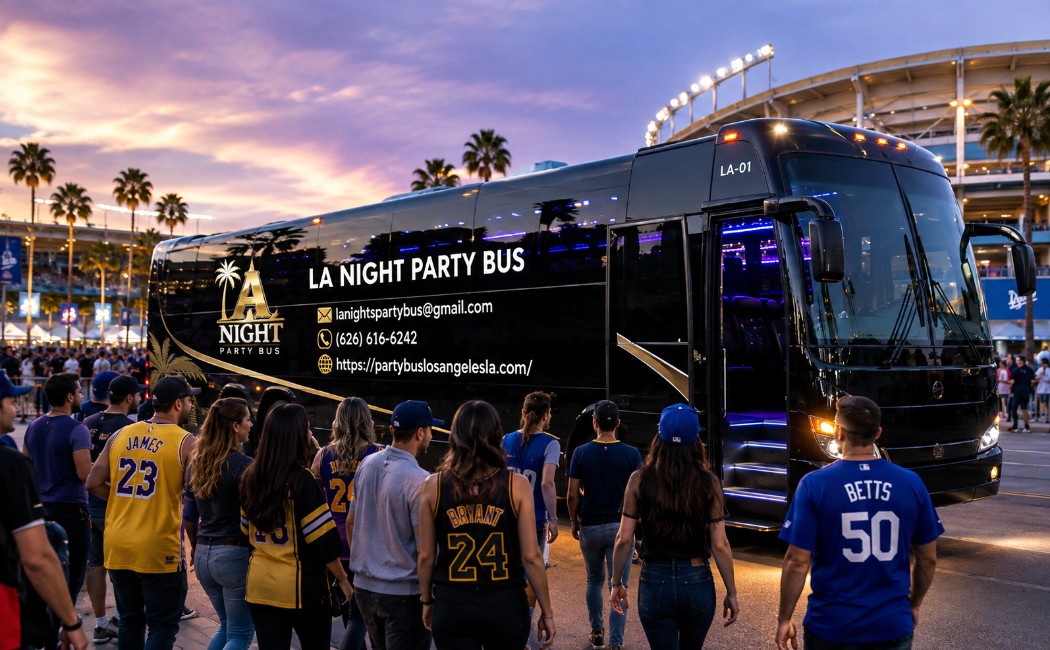 Professional sports event transportation services for groups and fans